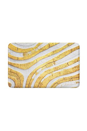 Monnhein 2'li Takım Banyo Paspası, Kaymaz Taban, Makinede Yıkanabilir, Banyo Halısı