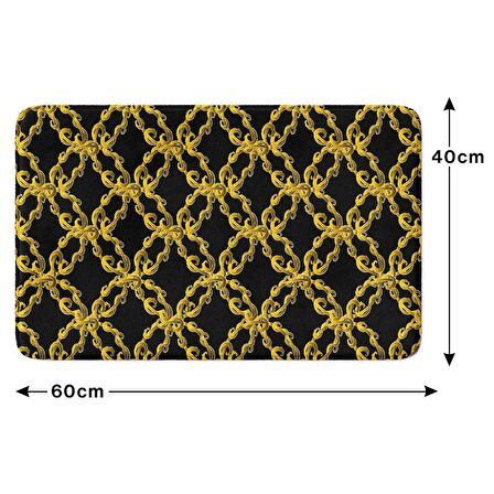 Monnhein  Mikrofiber Banyo Paspası, Kaymaz Taban, Makinede Yıkanabilir, Banyo Halısı