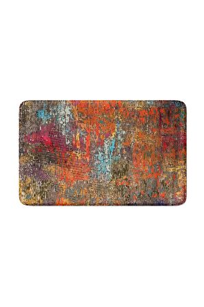 Monnhein 2'li Takım Banyo Paspası, Kaymaz Taban, Makinede Yıkanabilir, Banyo Halısı