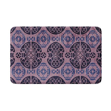 Monnhein  Mikrofiber Banyo Paspası, Kaymaz Taban, Makinede Yıkanabilir, Banyo Halısı (50x80)