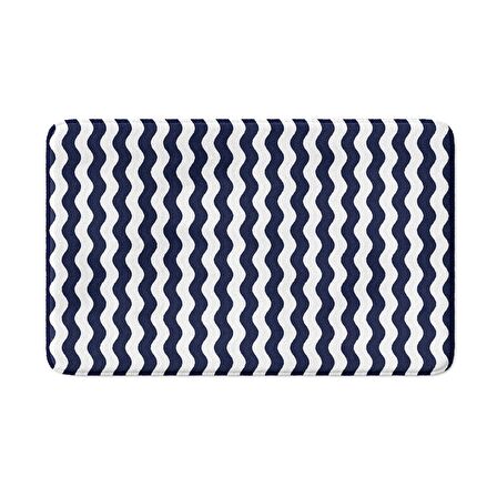 Monnhein  Mikrofiber Banyo Paspası, Kaymaz Taban, Makinede Yıkanabilir, Banyo Halısı (50x80)