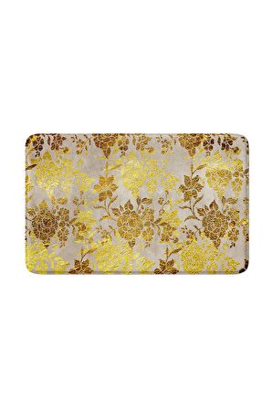 Monnhein 2'li Takım Banyo Paspası, Kaymaz Taban, Makinede Yıkanabilir, Banyo Halısı