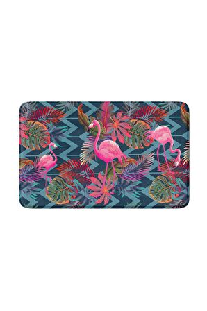 Monnhein 2'li Takım Banyo Paspası, Kaymaz Taban, Makinede Yıkanabilir, Banyo Halısı