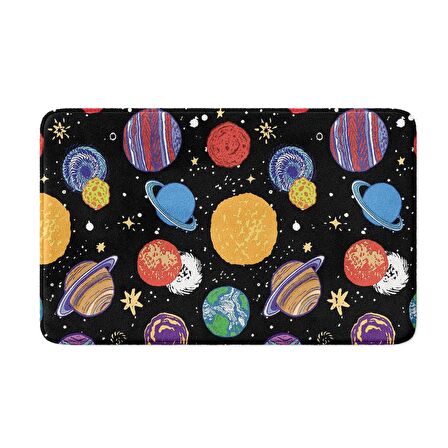 Monnhein  Mikrofiber Banyo Paspası, Kaymaz Taban, Makinede Yıkanabilir, Banyo Halısı (50x80)