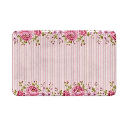 Monnhein  Mikrofiber Banyo Paspası, Kaymaz Taban, Makinede Yıkanabilir, Banyo Halısı (50x80)