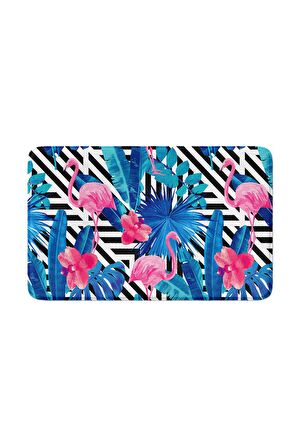 Monnhein 2'li Takım Banyo Paspası, Kaymaz Taban, Makinede Yıkanabilir, Banyo Halısı