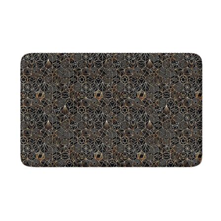 Monnhein  Mikrofiber Banyo Paspası, Kaymaz Taban, Makinede Yıkanabilir, Banyo Halısı