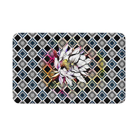 Monnhein  Mikrofiber Banyo Paspası, Kaymaz Taban, Makinede Yıkanabilir, Banyo Halısı (50x80)