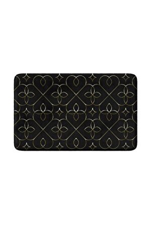 Monnhein 2'li Takım Banyo Paspası, Kaymaz Taban, Makinede Yıkanabilir, Banyo Halısı