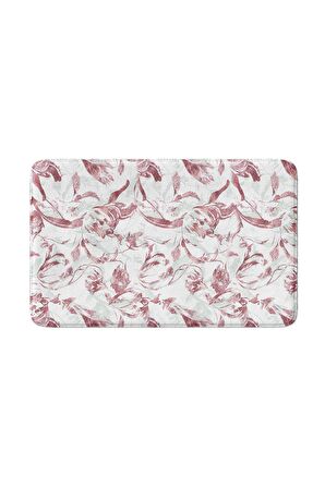 Monnhein 2'li Takım Banyo Paspası, Kaymaz Taban, Makinede Yıkanabilir, Banyo Halısı