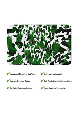 Monnhein 2'li Takım Banyo Paspası, Kaymaz Taban, Makinede Yıkanabilir, Banyo Halısı