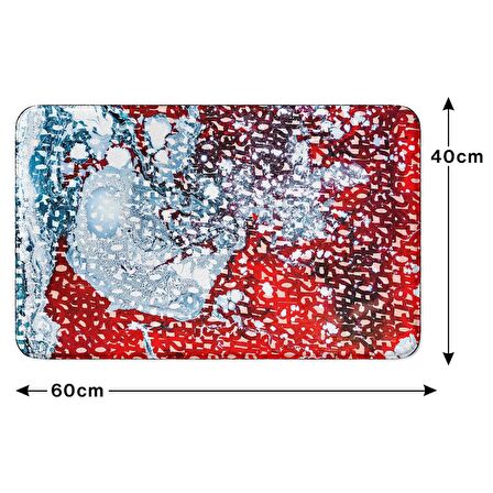 Monnhein  Mikrofiber Banyo Paspası, Kaymaz Taban, Makinede Yıkanabilir, Banyo Halısı