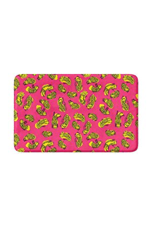 Monnhein 2'li Takım Banyo Paspası, Kaymaz Taban, Makinede Yıkanabilir, Banyo Halısı