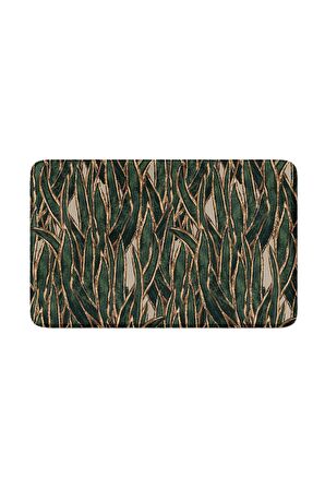 Monnhein 2'li Takım Banyo Paspası, Kaymaz Taban, Makinede Yıkanabilir, Banyo Halısı