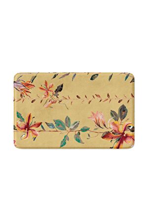 Monnhein 2'li Takım Banyo Paspası, Kaymaz Taban, Makinede Yıkanabilir, Banyo Halısı