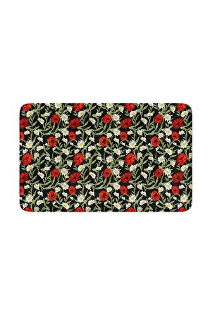 Monnhein 2'li Takım Banyo Paspası, Kaymaz Taban, Makinede Yıkanabilir, Banyo Halısı