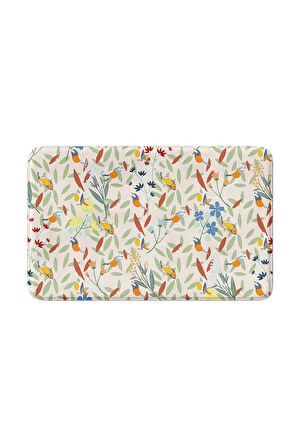 Monnhein 2'li Takım Banyo Paspası, Kaymaz Taban, Makinede Yıkanabilir, Banyo Halısı