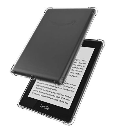 Amazon Kindle 6.8'' Paperwhite 5 E Kitap Okuyucu Şeffaf Silikon Kılıf