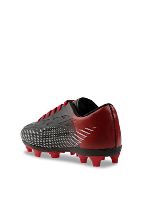 Slazenger SCORE I KRP Erkek Çocuk Futbol Ayakkabı Siyah / Kırmızı
