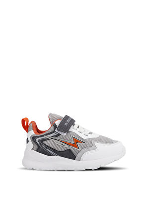 Slazenger KAORU IN Kız Çocuk Sneaker Ayakkabı Gri / Turuncu