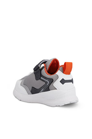 Slazenger KAORU IN Kız Çocuk Sneaker Ayakkabı Gri / Turuncu
