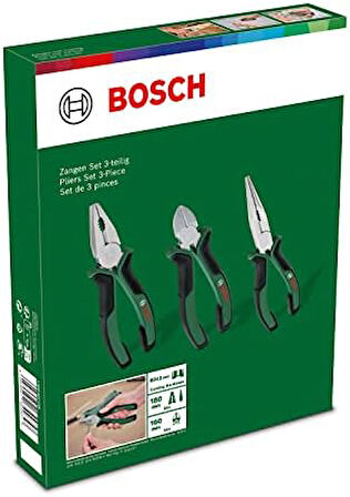 Bosch Ceta Home and Garden Pense Seti 3 Parça (Kargaburun, Yan Keski, Pense) Germany