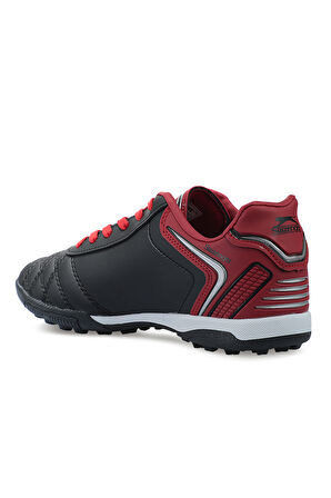 Slazenger HUGO HS Erkek Futbol Ayakkabı Siyah / Kırmızı