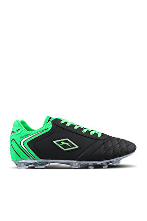 Slazenger HUGO KR Erkek Çocuk Futbol Ayakkabı Siyah / Yeşil