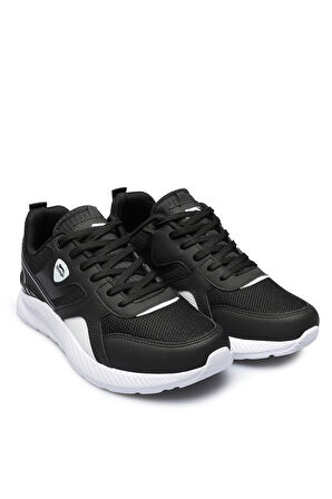 Slazenger ZAVIA IN Erkek Sneaker Ayakkabı Siyah / Beyaz
