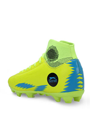 Slazenger HADAS KRP Erkek Çocuk Futbol Ayakkabı Neon Sarı