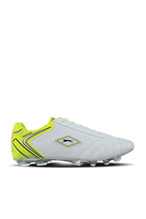 Slazenger HUGO KR Erkek Çocuk Futbol Ayakkabı Beyaz / Sarı