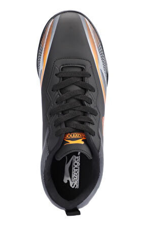 Slazenger MARCELL HS Erkek Çocuk Futbol Ayakkabı Siyah / Turuncu