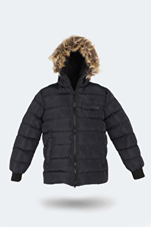 Slazenger CALISTO NEW Unisex Çocuk Mont &amp; Kaban Lacivert