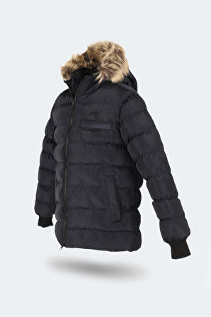 Slazenger CALISTO NEW Unisex Çocuk Mont &amp; Kaban Lacivert