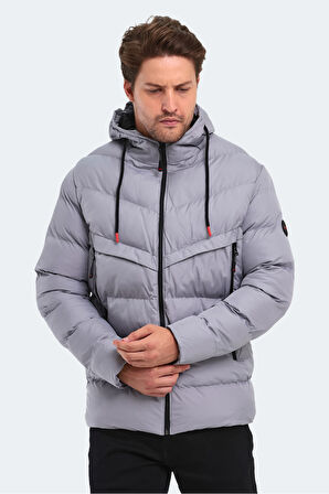 Slazenger HAIFA IN Erkek Mont &amp; Kaban Gri