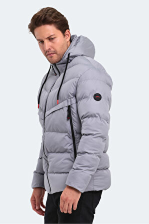 Slazenger HAIFA IN Erkek Mont &amp; Kaban Gri