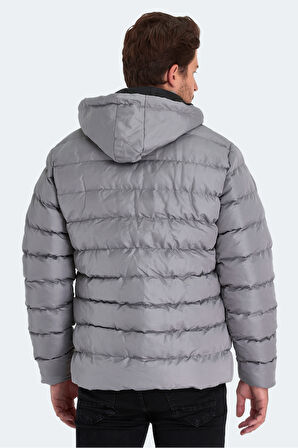 Slazenger SALINE Erkek Mont &amp; Kaban Gri