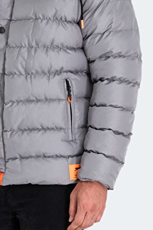 Slazenger SALINE Erkek Mont &amp; Kaban Gri