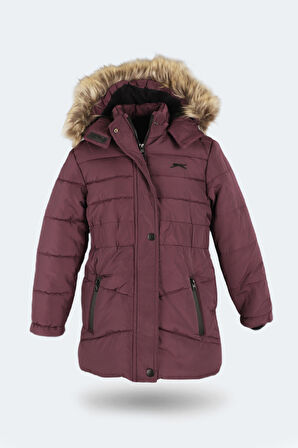 Slazenger CANDY NEW Kız Çocuk Mont &amp; Kaban Mor