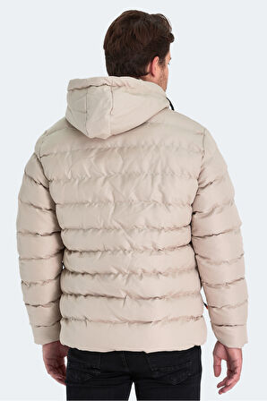 Slazenger SALINE Erkek Mont &amp; Kaban Taş Gri
