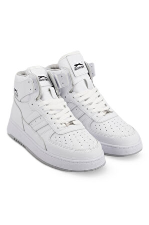 Slazenger DAPHNE HIGH Erkek Sneaker Ayakkabı Beyaz