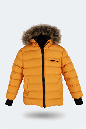 Slazenger CALISTO NEW Unisex Çocuk Mont &amp; Kaban Sarı