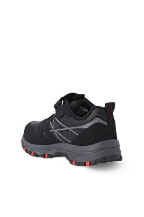 Slazenger NALA Erkek Çocuk Sneaker Ayakkabı Siyah / Kırmızı