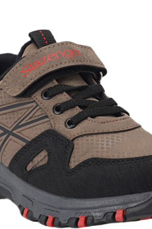 Slazenger NALA Erkek Çocuk Sneaker Ayakkabı Kahve
