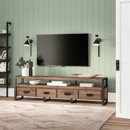 TV6799 Modern Endüstriyel Ahşap TV Ünitesi Konsol