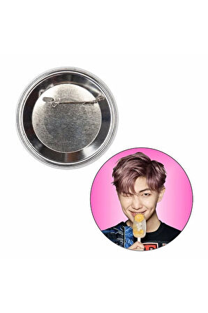 10 Adet BTS RM Rozet Seti