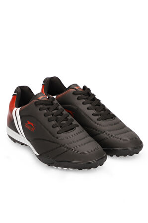 Slazenger MARK HS Erkek Futbol Ayakkabı Siyah / Beyaz / Kırmızı