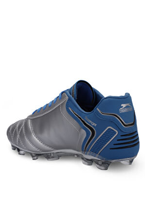 Slazenger HUGO KR Erkek Futbol Ayakkabı Gri / Mavi