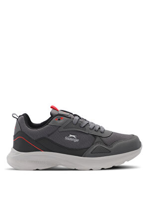 Slazenger GAIN GA Erkek Sneaker Ayakkabı Koyu Gri / Siyah