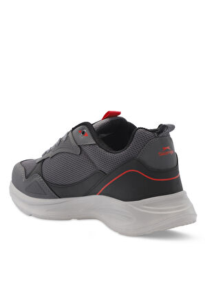 Slazenger GAIN GA Erkek Sneaker Ayakkabı Koyu Gri / Siyah